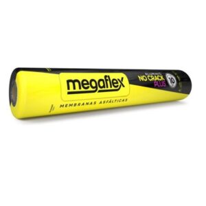 Membrana Asfáltica Megaflex No Crack Plus – Revestimiento de Aluminio – No Transitable