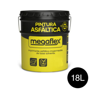 Pintura Asfáltica Megaflex Base Solvente – Imprimante Secado Ultra-Rápido