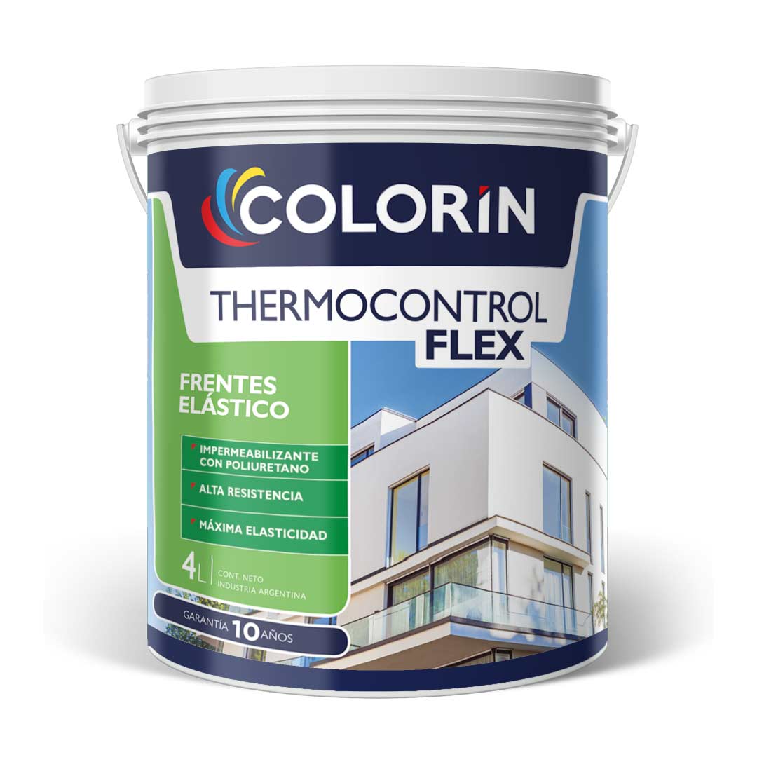 Impermeabilizante Acrílico Colorín Thermocontrol Flex / Techos