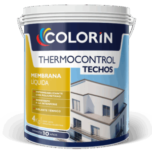 Colorin Thermocontrol Techos – Impermeabilizante Acrílico para Protección y Aislamiento